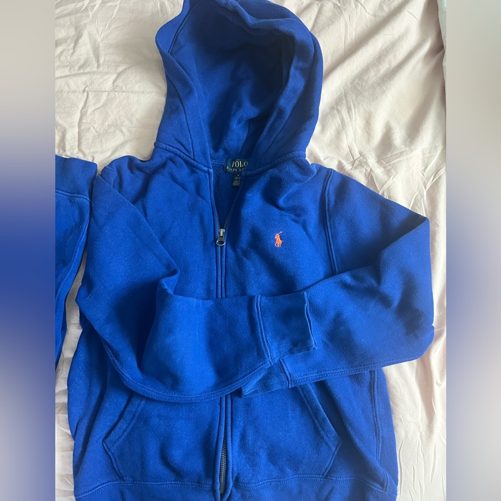 Boys Ralph Lauren sweatsuit size 10/12 - Blue
